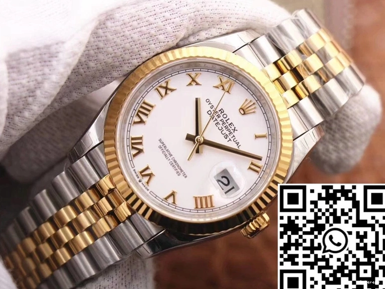 Factory Dial EW Rolex M126233-0029 Tailored White 667 Datejust 0728